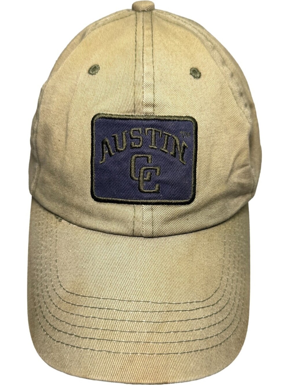 Austin Clothing Company 1938 Khaki Hat Cotton 1 Size Adjustable Strapback Cap